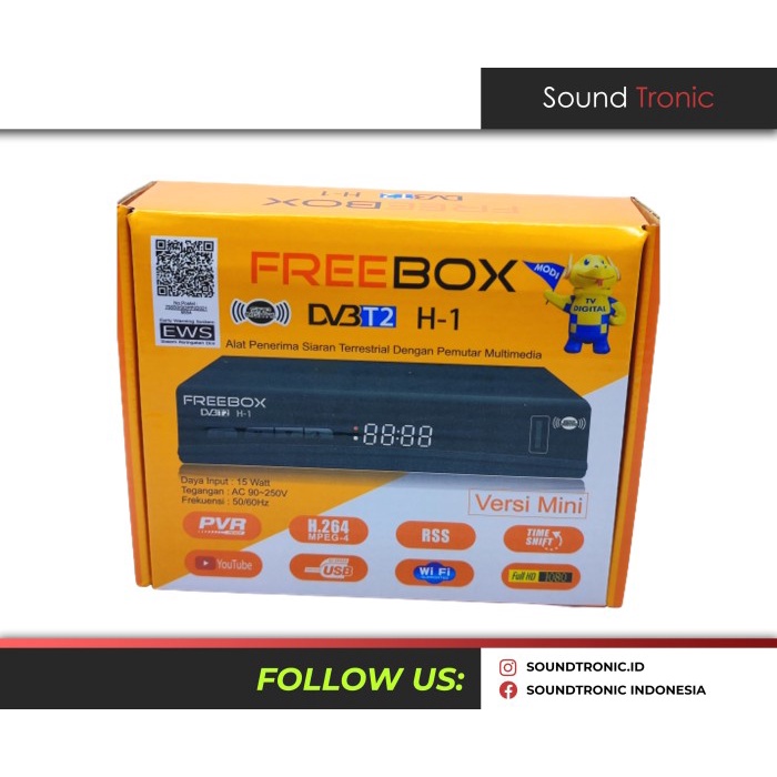 Set Top Box Dvb T2 Freebox H1 Berkualitas