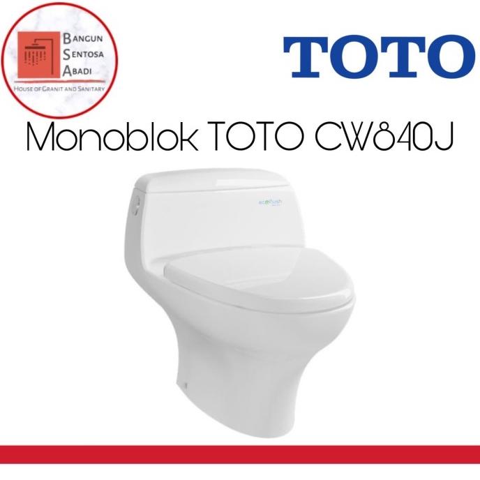 ] MONOBLOK TOTO CW840J ORIGINAL / ONE PIECE CLOSET / KLOSET DUDUK TOTO