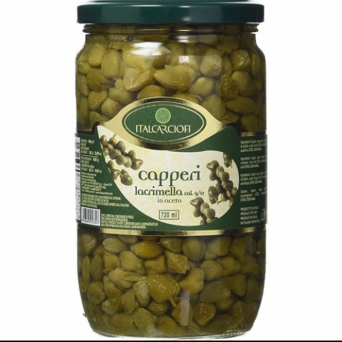 

CAPERS BABY LACRIMELLA IN VINEGAR ITALCARCIOFI 720GR