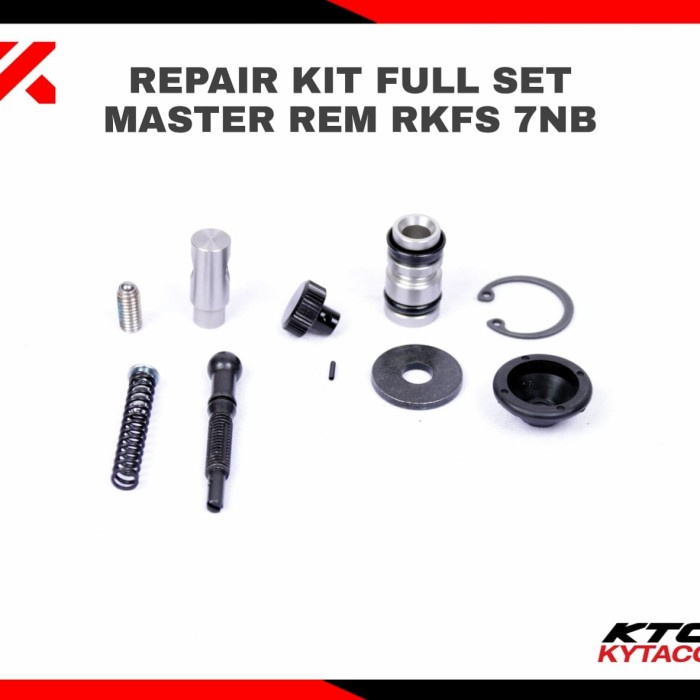 New Repairkit Full Set Ktc Kytaco Buat Master Rem 7Nb/New/Radial Rkfs7Nb Kode Ma307