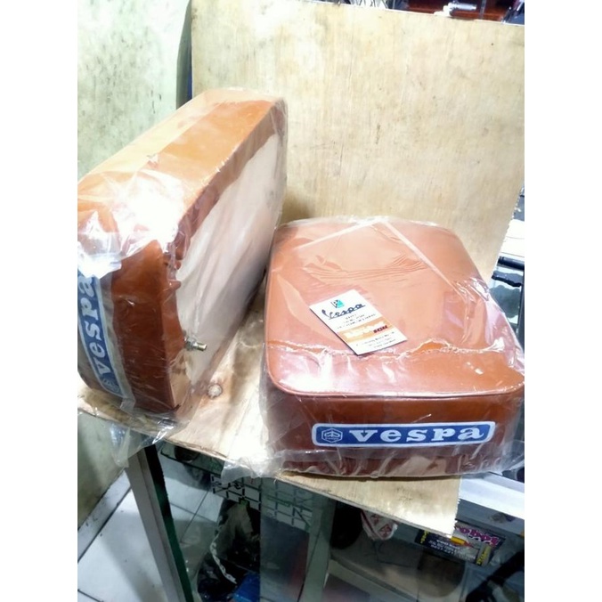>*>*>*>*] Jok belakang Vespa Super PX PS Strada Exclusive warna coklat