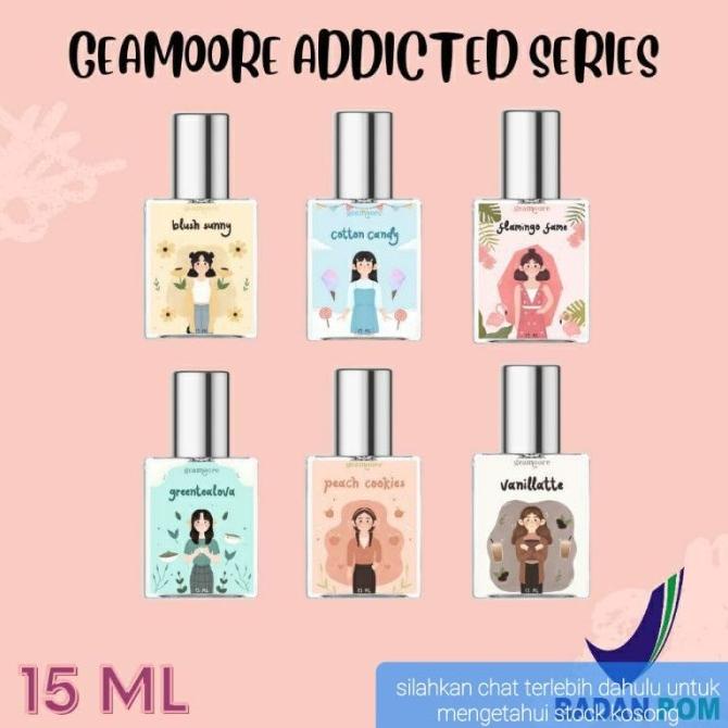 *#*#*#*#] GEAMOORE PARFUM ADDICTED SERIES 15ML PARPUM GEAMORE SPRAY COLOGNE