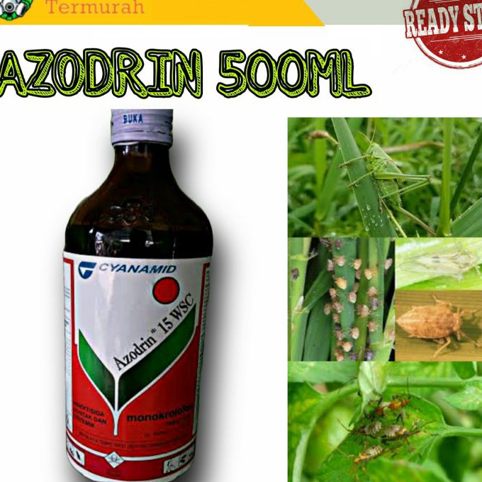 (I➲D R> [Azodrin] INSEKTISIDA AZODRIN 15 WCS 500 ml /laangsung.kirim➤
