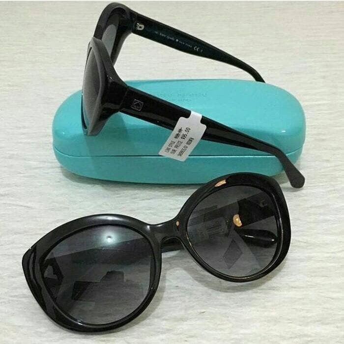 Kate Spade Sherrie Sunglasses Black. Kacamata Original Kate Spade