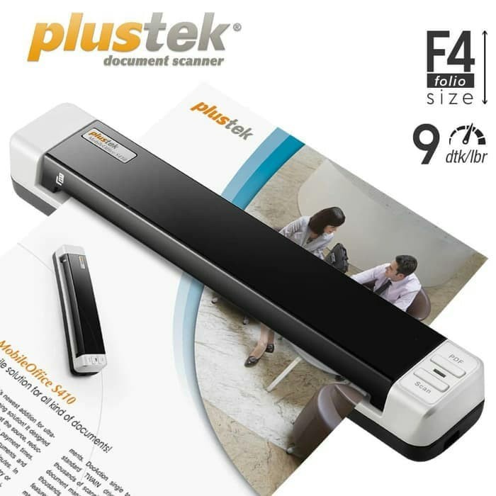 Scanner Portable Plustek S410 - Folio/F4