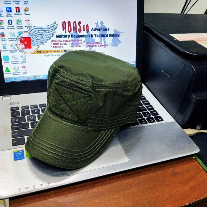 topi Topi Comando Velcro(P5H3) best seller topi pria baseball import topi pria baseball original PRO