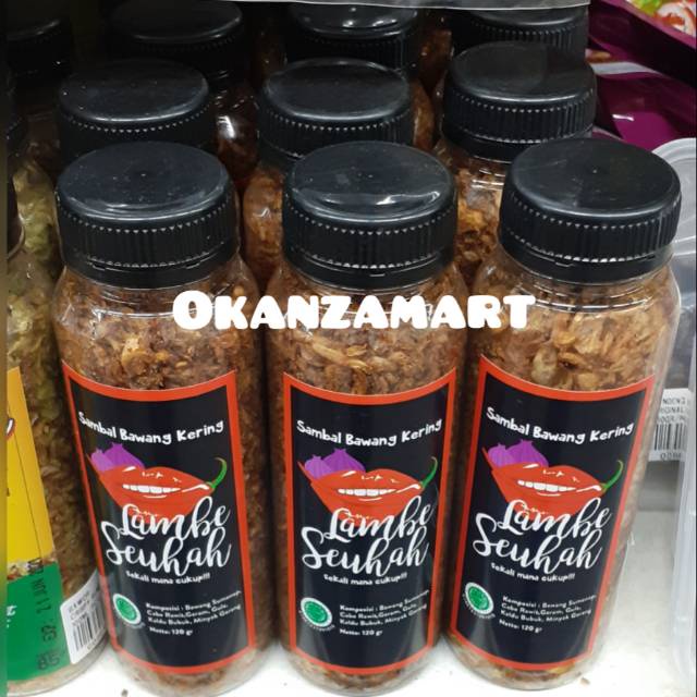 

Lambe Seuhah Bawang Goreng Pedas 120Gr
