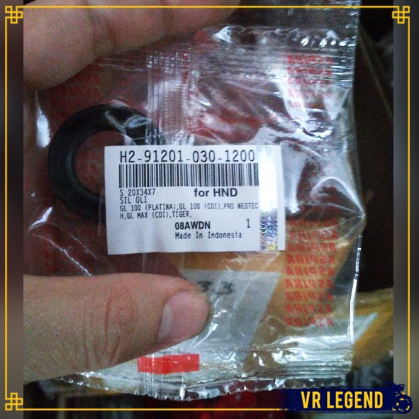 SEAL SIL OIL GEAR GIR DEPAN MEGAPRO PRIMUS ASPIRA