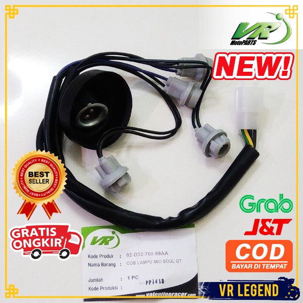 FITTING PITING DEPAN SOKET SOCKET COP LAMPU MIO SOUL GT YAMAHA MURAH BERKUALITAS