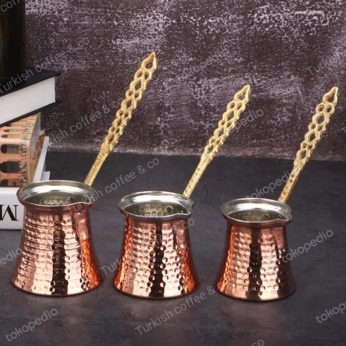 Turkish Coffee Pot / Cezve /Ibrik tembaga asli turki