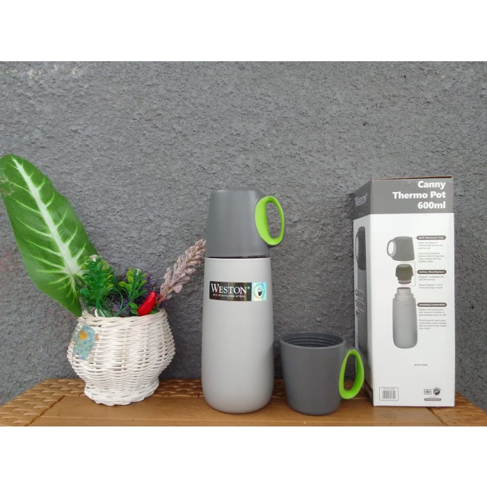 Canny Termos 600ml panas & dingin Weston Premium Cup Bisa jadi Cangkir