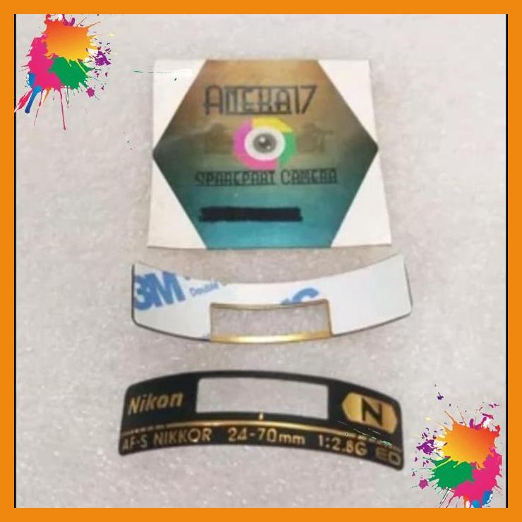 

stiker name plate logo for nikon 24-70 [cmr]