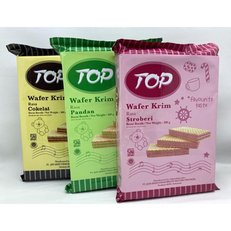 

Viral Top Wafer Krim Rasa Cokelat/Strawberry 300Gr