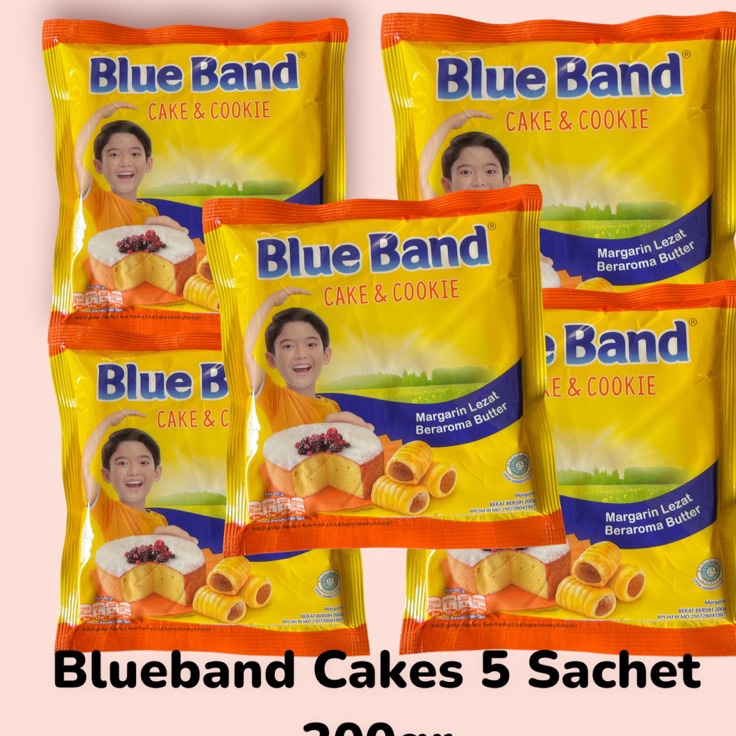 

➧➣✩✸ Blueband cake 200gr x 5 Sachet Terbaru
