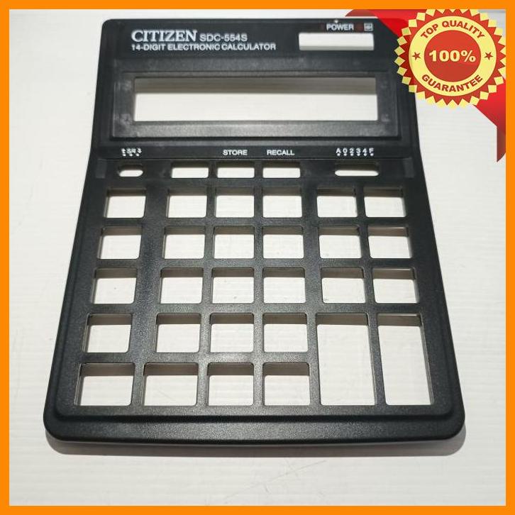 

(blg) casing body depan calculator kalkulator citizen sdc 544 s sdc544s ori