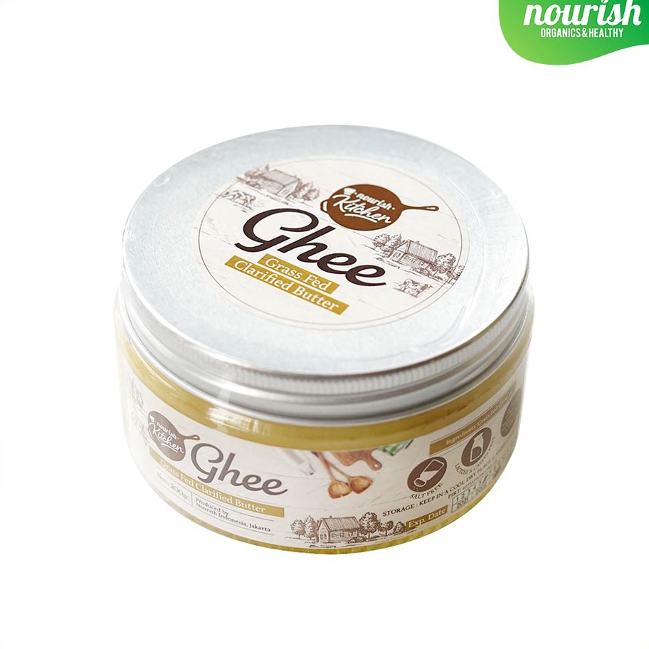 

➶⁎✶ Ghee ( Grass Fed Ghee Clarified Butter) 200 gr Paling Popular