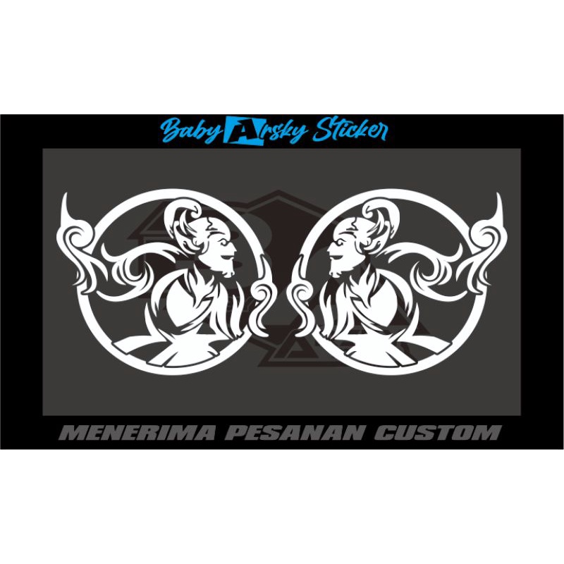 

Sticker Cutting Wayang MTI