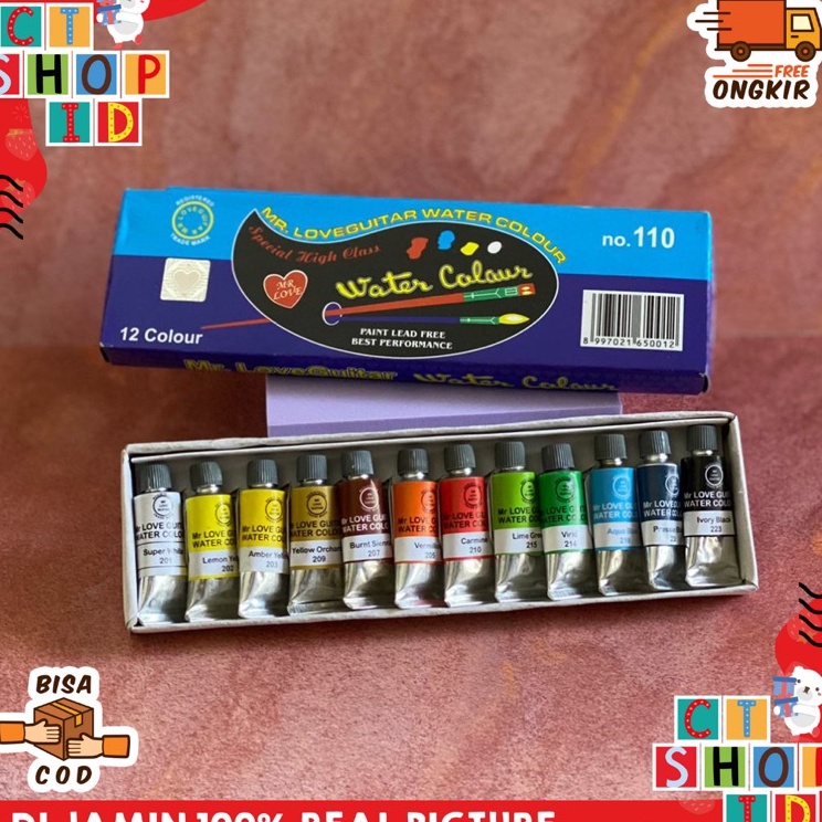 

Ready Stock CTShopID CAT AIR CUCOK MEYONG Murah Untuk Melukis Anak Sekolah