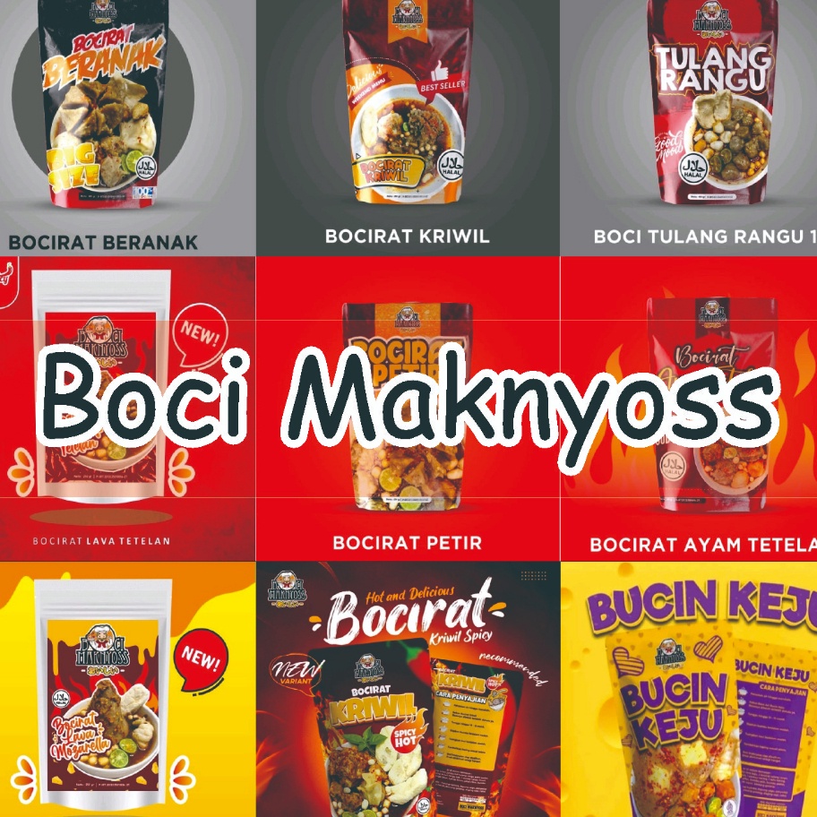 

Pasti Murah Boci Maknyos Bocirat Beranak Tulang Rangu Boci Petir Bocirat Kriwil Hot Spicy Paling Popular