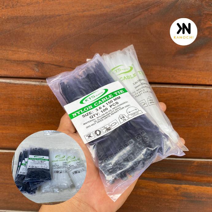 

hanya disini] kabel ties 3.6 x 150mm hitam putih 1 pack isi 100pcs