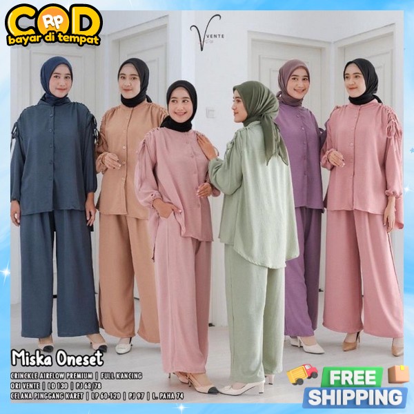 Stln Pakean Perempuan Dewasa Korea 1 Set Remaja Korean Style Satu Stel Ootd Stelan Bju Stlan Wanita 