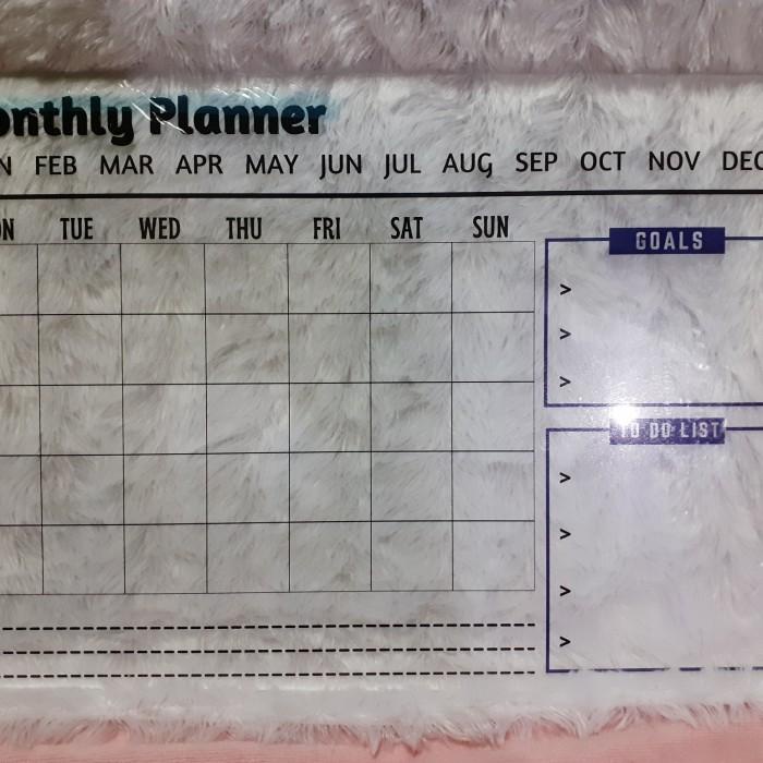 

Monthly Planner Acrylic A3 Murah