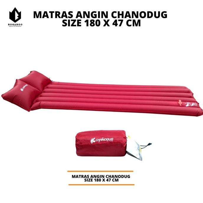 Matras Angin Chanodug - Kasur Angin Tiup Matras Camping Outdoor Gunung