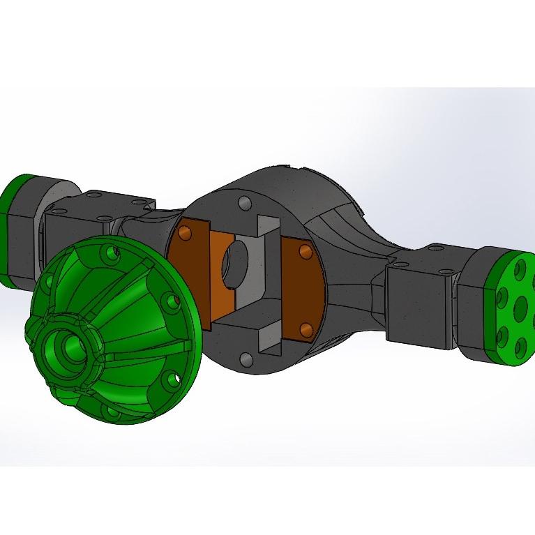 [Tkm] Case Gardan Miniatur Bus Truk Center Bus Tamiya 1/14, Truk Canter 1/10, Fuso 1/12 1 Set Viral
