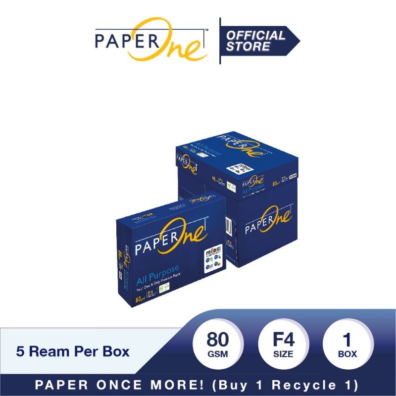 

Kertas HVS F4 Folio 80 Gram PaperOne Perdus