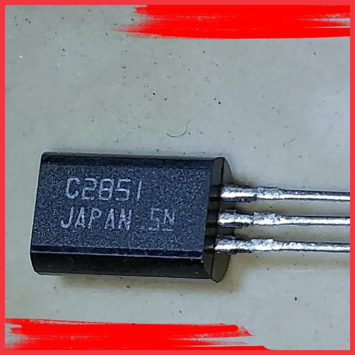 (STEL) C2851 C2851R 2SC2851 TRANSISTOR RF AMPLIFIER NPN TO-92L JAPAN