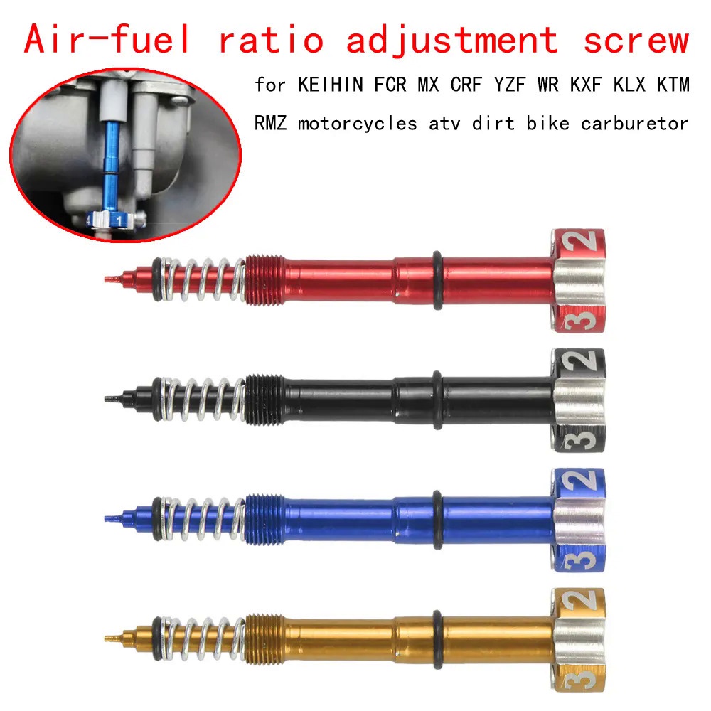 ❤Nice cnc carburetor Air-fuel ratio adjustment screw for KEIHIN FCR MX CRF YZF WR KXF KLX KTM RMZ mo