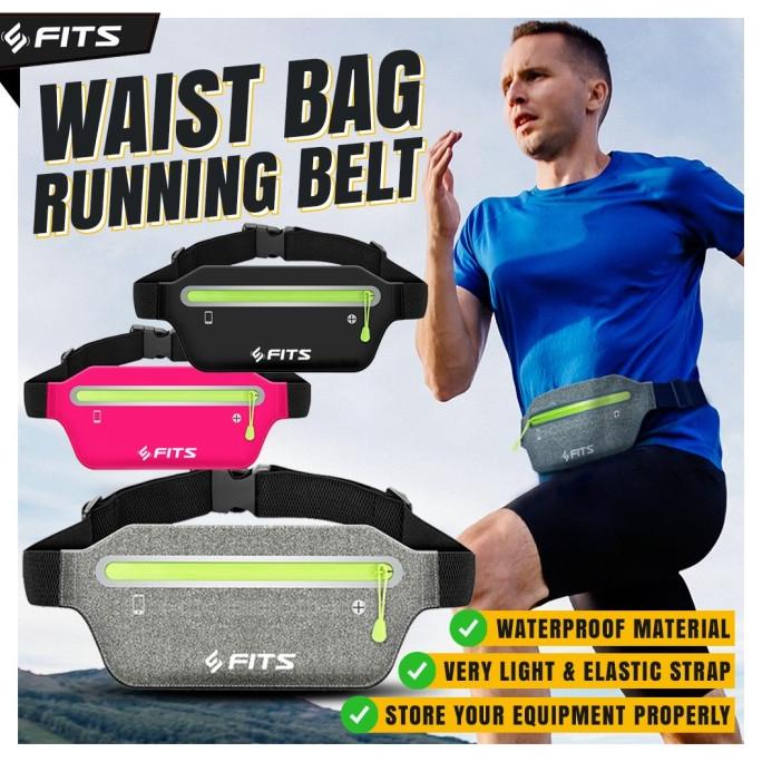 SFIDN FITS Waist Bag Running Belt | Tas Pinggang Olahraga Jogging Lari