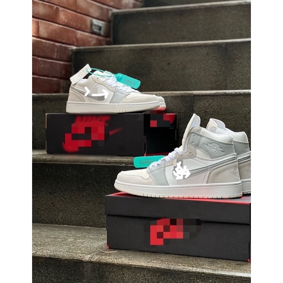 Promo Besar Sepatu Sneakers Pria Wanita jord4n 1 High Paris 100% Premium quality Suhu_shop 80W