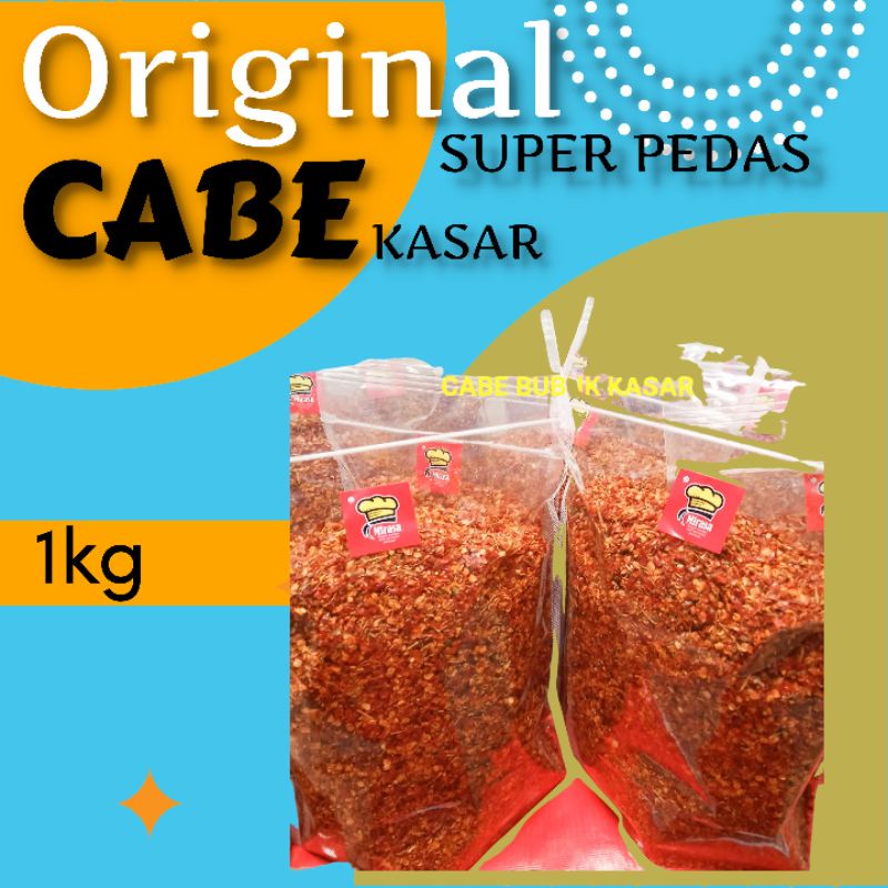 

Cabe Bubuk Kasar Pedas