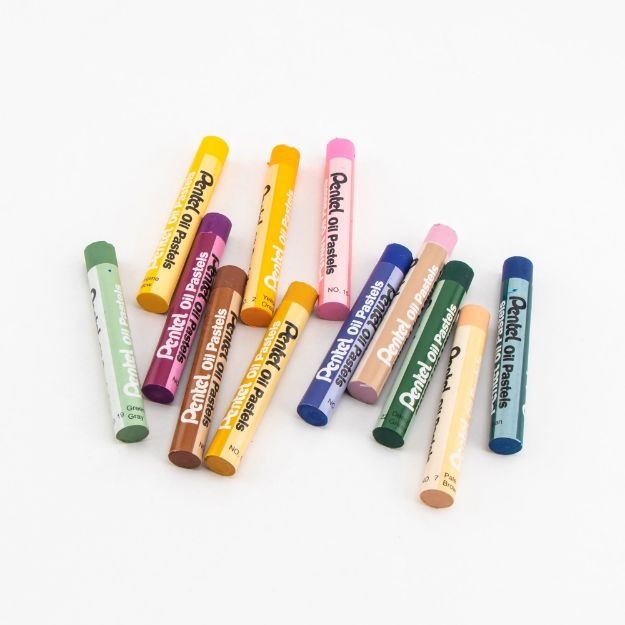 

Crayon Tel Oil Pastels 36 Warna