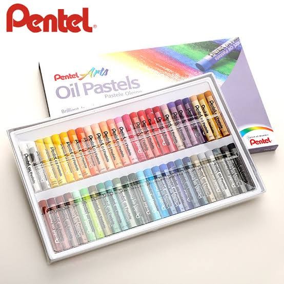 

Crayon Oil Pastel Tel Phn-50 50 Colours Krayon Nyak Tel Art Mewarnai Shabg