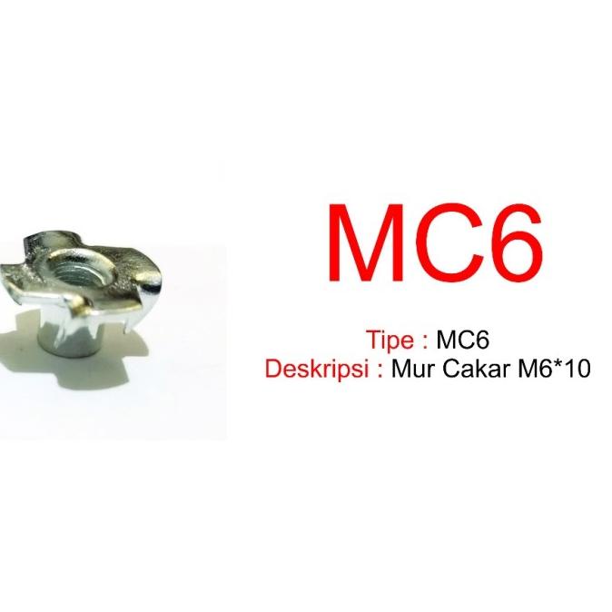 :0:0:0] mur cakar MC6 m6 x 10 mur speaker mur baut baud harga tertera per pcs
