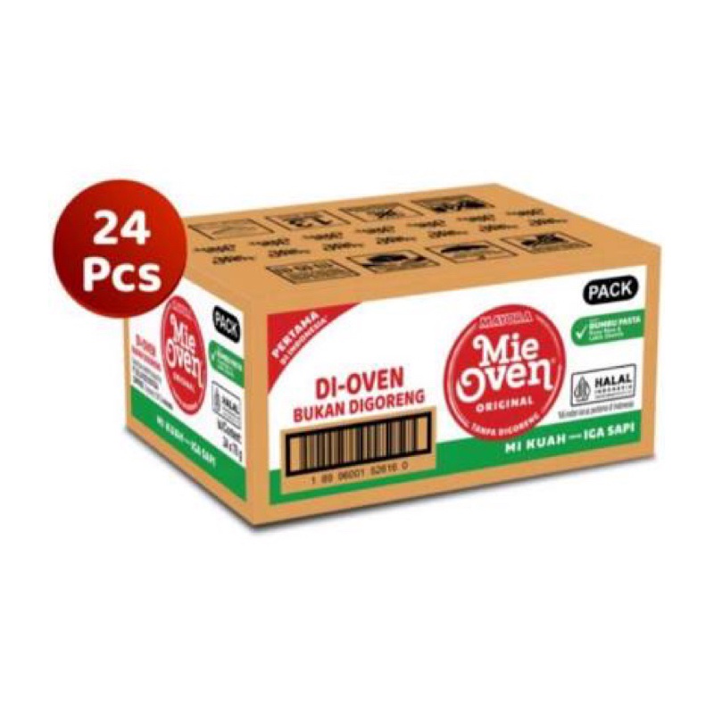 

E Oven Mayora Kuah Rasa Iga Sapi Instant 1 Dus / Karton Isi 24