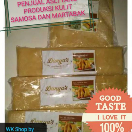 

Import Terlaris KULIT SAMBOSA / SAMOSA KECIL 25 CM X 6.8 CM (ISI 25 LEMBAR !!!