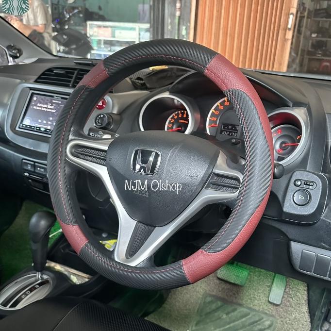 Sarung stir mobil fortuner - fortuner VRZ / cover stir pajero sport