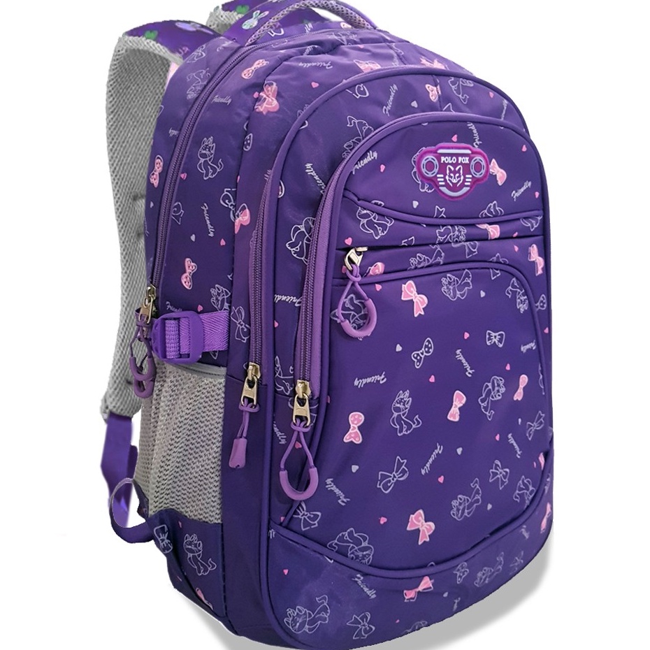 ✨SHOPEE MALL✨ 9.9 Shopee Super Diskon SALE POLO Ransel Import Asli GF89 Ransel Wanita Remaja Anak Se