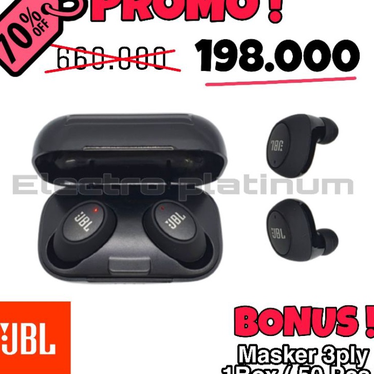 Ready Headset Bluetooth JBL original ORI Earphone wireless earbuds JBL sport 5.0 BASS Sound