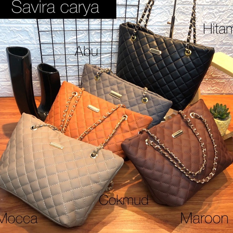 DISKON BRANDS FESTIVAL TOTE BAG SAVIRA TAS TOTE TAS WANITA TAS SELEMPANG WANITA TAS KERJA SHOULDER B