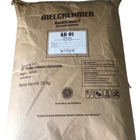 

Ready Stock CREAMER POWDER 1 KG FAT 26% REPACK / KRIMER BUBUK NON DAIRY / HALAL