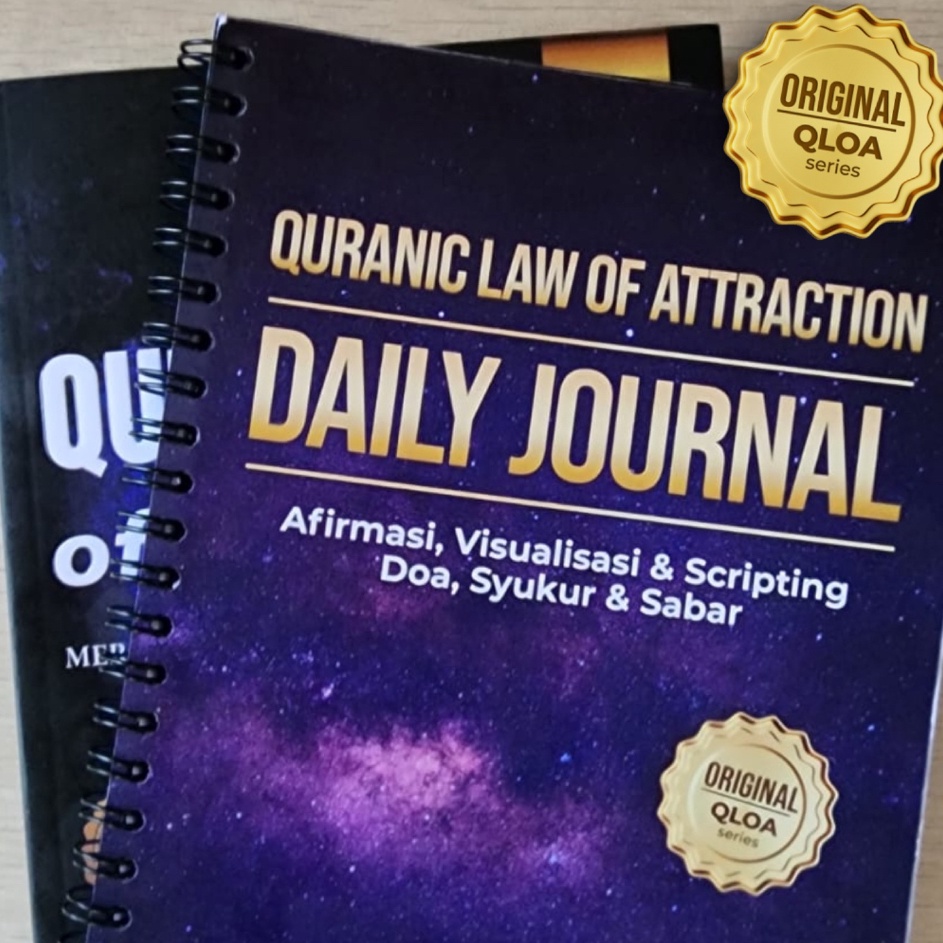 

XDFF7753 DiSkon !! Paket QLOA + Daily Journal