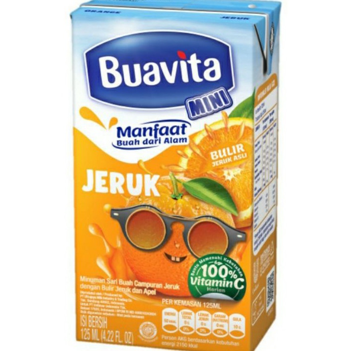 

#Sale Buavita Mini Jeruk 125ml 1 dus isi 40pcs Baru