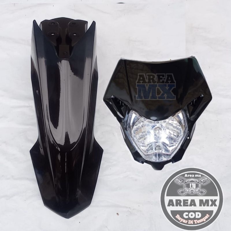 Spakbor Depan CRF 150L Dan Batok Lampu Depan CRF 150 L Spakbor CRF 150L Headlamp CRF 150