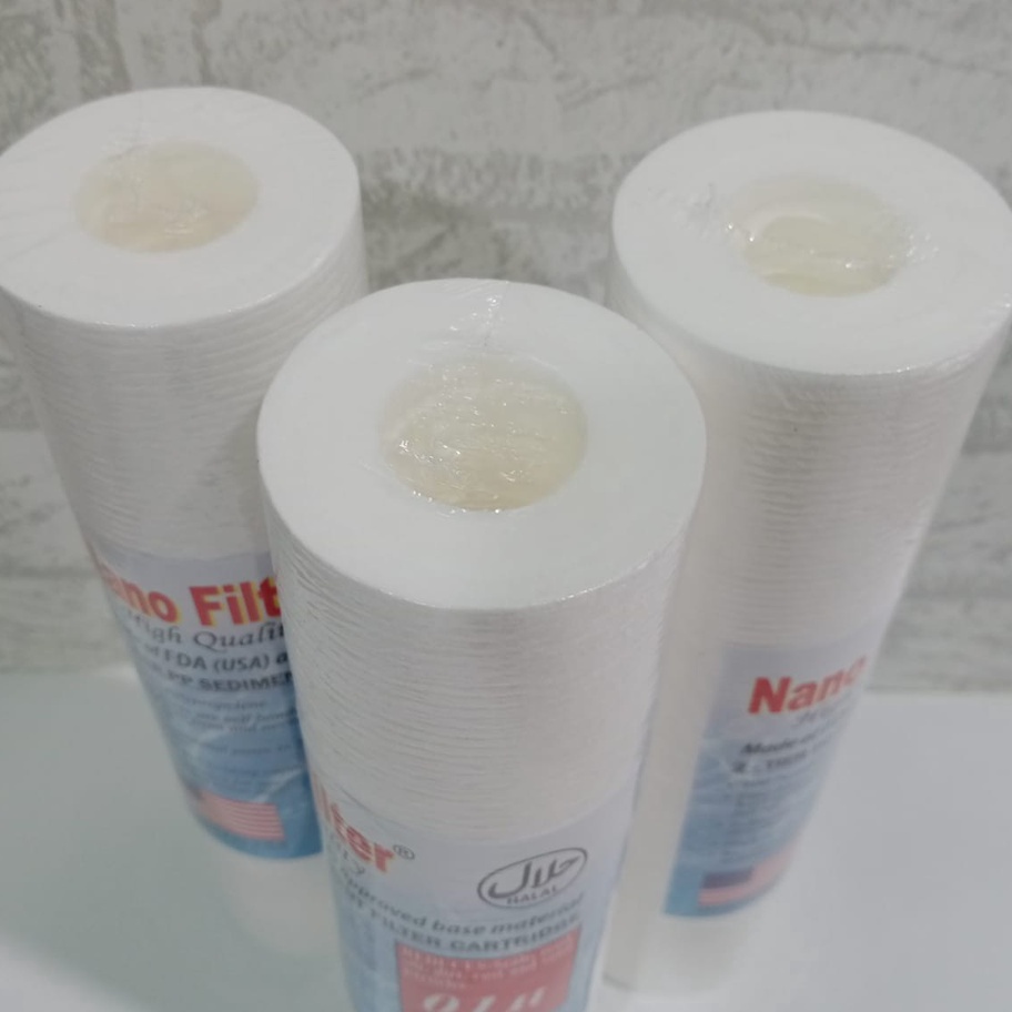 ✾✱ HIRA Filter Air / Cartridge Filter Nanotec 01 micron 1 pcs Stock Banyak