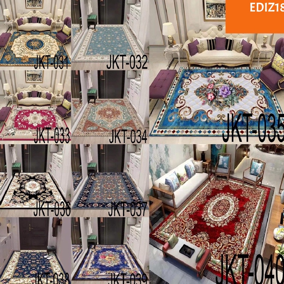 TERBARU MOTIF KARPET TURKEY ukuran 140x200cm