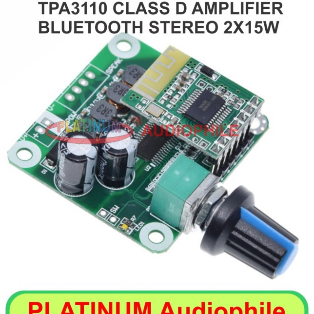 Readystock IMc TPA3110 Bluetooth Amplifier Class D 15W+15W TPA3110 Amplifier Stereo ✣ Z ☢